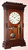 C.1885, Seth Thomas Clock Co., GARFIELD, 2-Weight shelf clock in walnut. 
