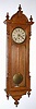 C.1906, Waterbury Clock Co., "Galesburg", 8-day wall timepiece in the Viennese style. 