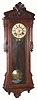 C.1905, Ansonia Clock Co., BAGDAD, 8-Day time and gong strike, spring movement. 