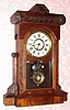 C.1880, Seth Thomas Clock Co., "Pittsburgh V.P.", 8-day time/strike City Series mantel clock. 