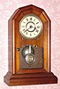 C.1879, Seth Thomas Clock Co., "Nashville" 30-hour time/strike City Series mantel clock. 