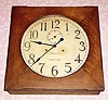 C.1914, Ansonia Clock Co., "Fulton", 30-day wall timepiece. 