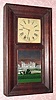 C.1870, Jerome and Co., New Haven, Conn., 8-day time/strike OG shelf clock. 