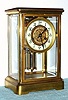 C.1920, Waterbury Clock Co., "Toulon", 8-day time and gong strike crystal regulator. 
