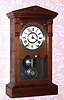 C.1880, Seth Thomas, ATHENS, 8-Day time and bell strike mantel clock in walnut. 