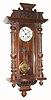 C.1900, German, Konkurrenz, Villingen, Badenia, Black Forest, 8-day time and gong strike regulator clock. 