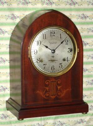 C.1914, Seth Thomas Clock Co., "Chime Clock No. 64", Sonora chime 5-bell, Westminster tune, 8-day mantel clock. — Antique Clocks Price Guide