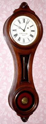 C.1976, E. Howard and Co., "Regulator No. 10"  (re-issue), 8-day weight driven. — Antique Clocks Price Guide