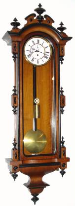 C.1870, F. Kroeber, NY, Regulator No. XI, from Dana's bedroom, serial No. 29124. — Antique Clocks Price Guide