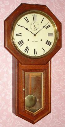 C.1909 Seth Thomas Clock Co., "World", 15-day wall timepiece, long door model. — Antique Clocks Price Guide