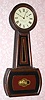 C.1890, E. Howard and Co., "No. 4 Banjo", in a grained cherry case, weight driven, 8-day. 