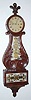 C.1832, Jesse Smith, Jr., Salem, Mass., 8-day time and bell strike lyre form or "Elegant Harp Pattern" timepiece. Smith worked from 1811 to 1866. An apprentice of Benjamin Balch in Salem and in 1818-32 was in partnership with him as Balch  and Smith.