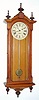 C.1880, E. Howard and Co., "Regulator No. 59-8", in oak, 8-day, weight driven timepiece, sometimes called the "Vienna" model. 