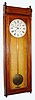 C.1895, E. Howard and Co., "Regulator No. 89", in oak, 8-day weight driven timepiece, perhaps their most popular institutional model. 