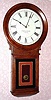 C.1900, E. Howard and Co., "Regulator No. 70-16", 8-day weight driven timepiece in oak. 
