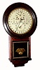 C.1875, Welch-Spring, for D. J. Gale, Drop Calendar No. 1, in a rosewood case, having unusual dial without sunrise and sunset numbers. 