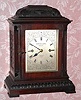 C.1885, Barraud and Lunds, 14 Bishop's Gate, Cornhill, London, 8-day time and strike, 2-fusee movement mantel clock, extra small size. Barraud and Lunds were in business from 1838-1929.