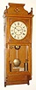 C.1883, Seth Thomas Clock Co., "FLORA" in golden oak, 8-day, 2-weight, time and gong strike. 