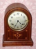C.1913, Seth Thomas Clock Co., CHIME CLOCK No. 61, 5-Bell, Westminster, quarter hour chime clock, in a mahogany case with inlay. 