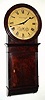 C.1820, English, Robertson, London, TAVERN CLOCK, 8-day, weight driven. 