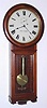 C.1890, Seth Thomas Clock Co., "Regulator No. 2", 8-day wall timepiece in mahogany.