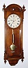 C.1880, Seth Thomas Clock Co., "Regulator No. 6", in walnut, 8-day, weight driven. 