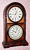 C.1870, Welch, Spring and Co., "Italian No. 3", 8-day calendar timepiece [uncommon, 95% are strikers]. 