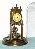 C.1906, German, Jahresuhrenfabrik, DRP 144687, 400 Day Clock, with original dome, 