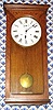 C.1915, Unknown Factory timepiece, probably by International Time Rec, no extra holes visible in case, with a large Seth Thomas, double spring 15 day movement, absent Geneva pawls. 