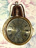 C.1913, Seth Thomas Clock Co., "Yacht Clock", ship's bell wall clock. 