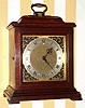 Mixed Lot, consisting of a modern mahogany bracket clock case and dial, now fitted with tandem wind Boston Clock Co., 