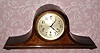 C.1930, SethThomas Clock Co., "Cymbal 4", 8-day time/strike Westminster chime tambour mantel clock. 