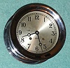 C.1976 Chelsea Clock Co., "The Chelsea" 6" dial-diameter clock with 8-day time and ship's bell. 