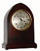 C.1911 Seth Thomas Clock Co., Thomaston, CT: Sonora chime clock No. 14 in mahogany with Westminster quarter-hour chime, with five bells (hour struck on 5th bell). 