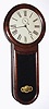 C.1860 Unsigned, Attributed to George D. Hatch, North Attleboro, MA: Regulator No. 5 with 8-day time only weight movement. 