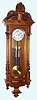 C.1870, Austrian, Gebruder Resch (Remember) 2-wt Vienna Regulator in the Alt Deutsch style, and all original. 