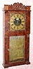C.1835, Hotchkiss and Benedict, Auburn, NY, Column and carved splat two-deck shelf clock with 8-day time and strike movement. 