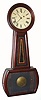 C.1880, E. Howard and Co., Boston, No. 3 Banjo timepiece, 8-day weight driven. 