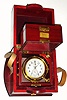 C.1984, Sovietski, "Captain's Chronometer" XPOHOMETP, with both inner and outer box, as purchased from importer in San Diego, serial No. 21431. 