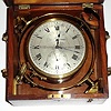 C.1810, James Hatton, London, 8-Day Marine Chronometer, serial No. 444, double frame movement with reverse fusee, Harrison's ratchet and Earnshaw type spring detent escapement, a large seconds dial with Arabic 10 second figures, and with up-down indication to 7+ days. 