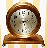 C.1912, Chelsea Clock Co., COMMODORE, or Base and Ball, 8.5"dial, eight-day Ship's Bell retailed by S.A. MacQueen and Co., Philadelphia (on dial). 