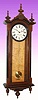 C.1975 [dated] E. Howard and Co., Boston, Regulator No. 59-8, in walnut, eight day weight driven, serial No. 4 assembled Dec 1975. 