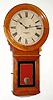C.1890, E. Howard and Co., Regulator No. 70, in a cherry case, 8-day weight driven. 