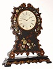 C.1842, Case of Litchfield Mfg with its original Jerome 8-day pendulum movement, on its original base, formerly in the collection of William [Bill] Wadleigh, and the Very Clock shown in Horology Americana, page 194. 