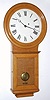 C.1905, Chelsea Clock Co., No. 1 Pendulum regulator, 8-day, weight driven, serial number 190, in an oak case. 