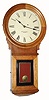 C.1890, E. Howard and Co., Boston, Regulator No. 70, in oak, 8-day weight driven timepiece. 