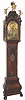 C.1770, Dutch Tall Clock, with Windmill automaton, 3-wt, 8-day with Dutch striking, weight driven windmills turn on striking, some case restorations. 