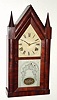 C.1838, C. Boardman and J. A. Wells, Bristol, Conn,  twin fusee steeple clock, 30 hour time and strike. 