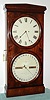 C.1870, Seth Thomas, "OFFICE CALENDAR No. 2", In rosewood , 8-day weight driven double dial perpetual calendar clock. 