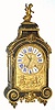 C.1775, Le Roy, Paris, BOULLE clock, crown verge mov't, silk susp, remote bell. 